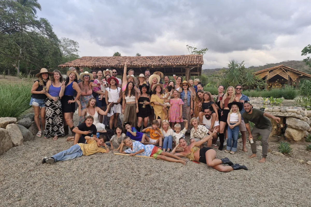 Group experience at Cachasol Farm Distillery estate, Sayulita