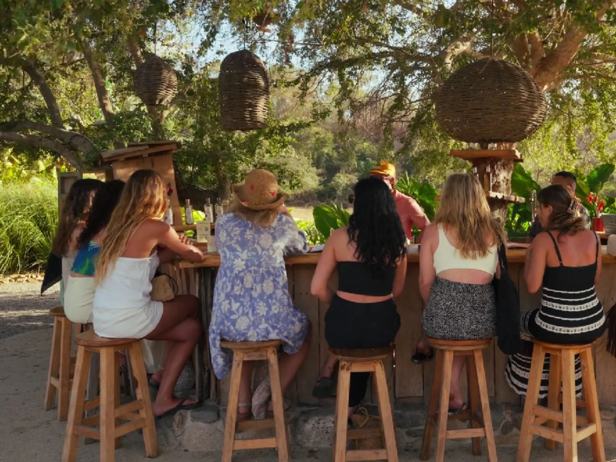 Farm-to-table dinner at Cachasol Farm Distillery tequila and raicilla tour, Sayulita
